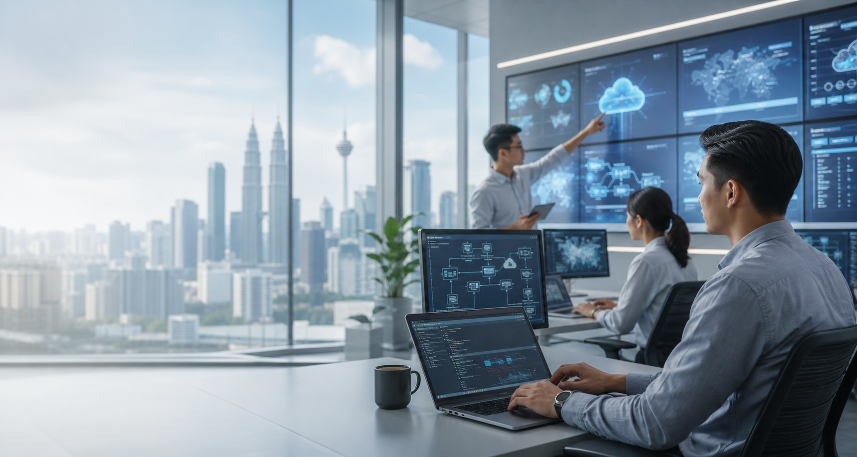 Modern enterprise technology workspace